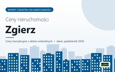 Ceny mieszkań w Zgierzu — październik 2026