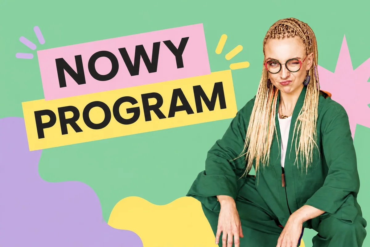 Grafika promocyjna wydarzenia Aleksandra Radomska: „Bo co się może wydarzyć?” w Zgierzu