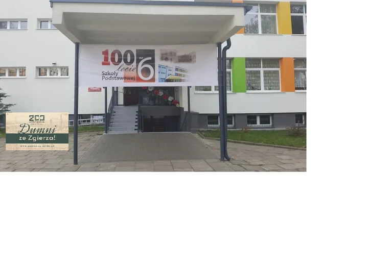 Grafika promocyjna wydarzenia Dni Otwarte SP6 w Zgierzu — 23 lutego 2026, godz. 17:00