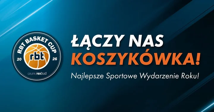 Grafika promocyjna wydarzenia RBT Basket Cup – Łączy nas koszykówka! Turniej 3x3 w Zgierzu