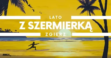 Grafika promocyjna wydarzenia Lato z szermierką – Zgierz: trening plenerowy