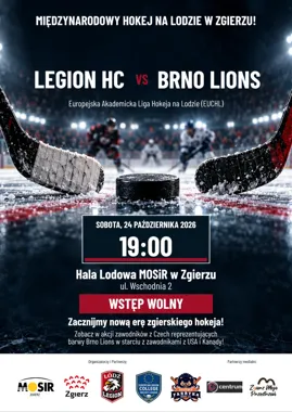 Mecz Łódź Legion – Brno Lions Hockey Club