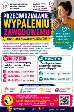 Szkolenie: Wypalenie zawodowe w pracy z dziećmi i metody radzenia sobie z nim
