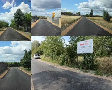 Ponad kilometr nowej nawierzchni w Kadzielinie i Kamieniu