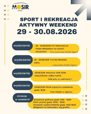 Sport, łucznictwo i piknik. Zgierz szykuje aktywny finał wakacji