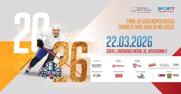 Młodzi hokeiści z całej Polski walczą o puchar – finał Czerkawski Cup na lodowisku MOSiR Zgierz