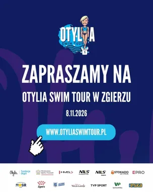 Młodzi pływacy spotkają Otylię Jędrzejczak. Tour zaczyna się w Zgierzu