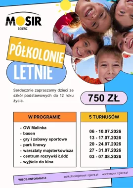 Półkolonie letnie w Zgierzu. Basen, kino i majsterkowanie przez pięć tygodni wakacji