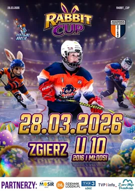 Małe hokejowe gwiazdy i wielkanocna zabawa opanują lodowisko w Zgierzu