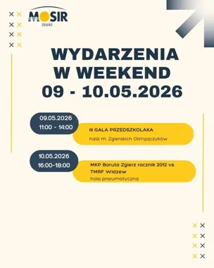Weekend w Zgierzu dla najmłodszych i piłkarzy. Dwie hale i dwa różne emocje