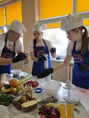 W Ozorkowie szkolna kuchnia zmieniła się w pokaz zdrowych pomysłów